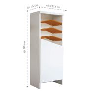 Angolo Shoe caibnet-1door-9
