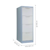 4 drawer filing cabinet-4