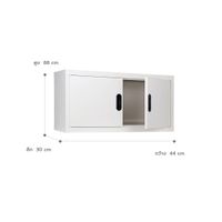 Hanging book cabinet-4