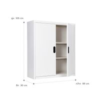 2door book cabinet-6