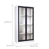 Sliding glass door cupboard-11