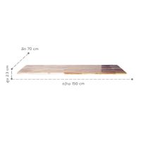 150 cm Neem wood top -2