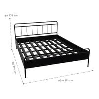 Trim Steel Bed 6fts-8