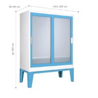 Sliding Glass Door Wardrobe-7