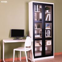 High cabinet - Open glass door-3