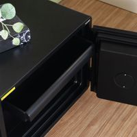 Fireproof safe with fingerprint and digital code system, 46kg. - Horizontal-3
