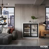 Sliding glass door cabinet 3ft.