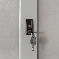 Lemari Pakaian dengan Pintu Geser Kaca Buram -3