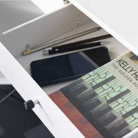 Desk with 2 drawers-2