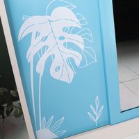 IXY MIND sliding wardrobe, Monsterla pattern-6