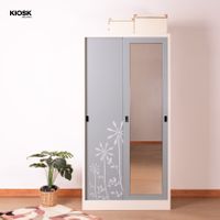 Lemari Pakaian dengan Pintu Geser Bergambar - Ixymild
