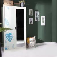 IXY MIND sliding wardrobe, Monsterla pattern-1